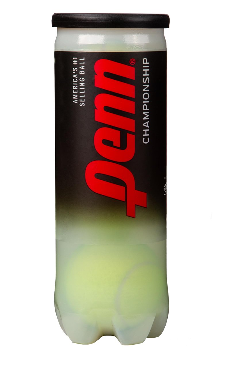 Penn Championship Tennis Balls - Extra Duty Felt Pressurized Tennis Balls - 1 Can, 3 Balls