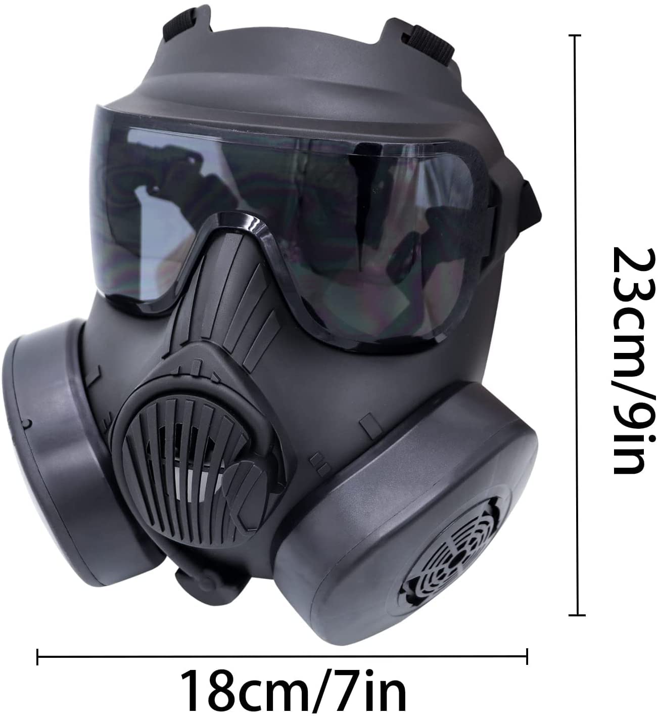 M50 Airsoft Full Face Protective Eye Protection Goggles Dummy Skull Gas Mask