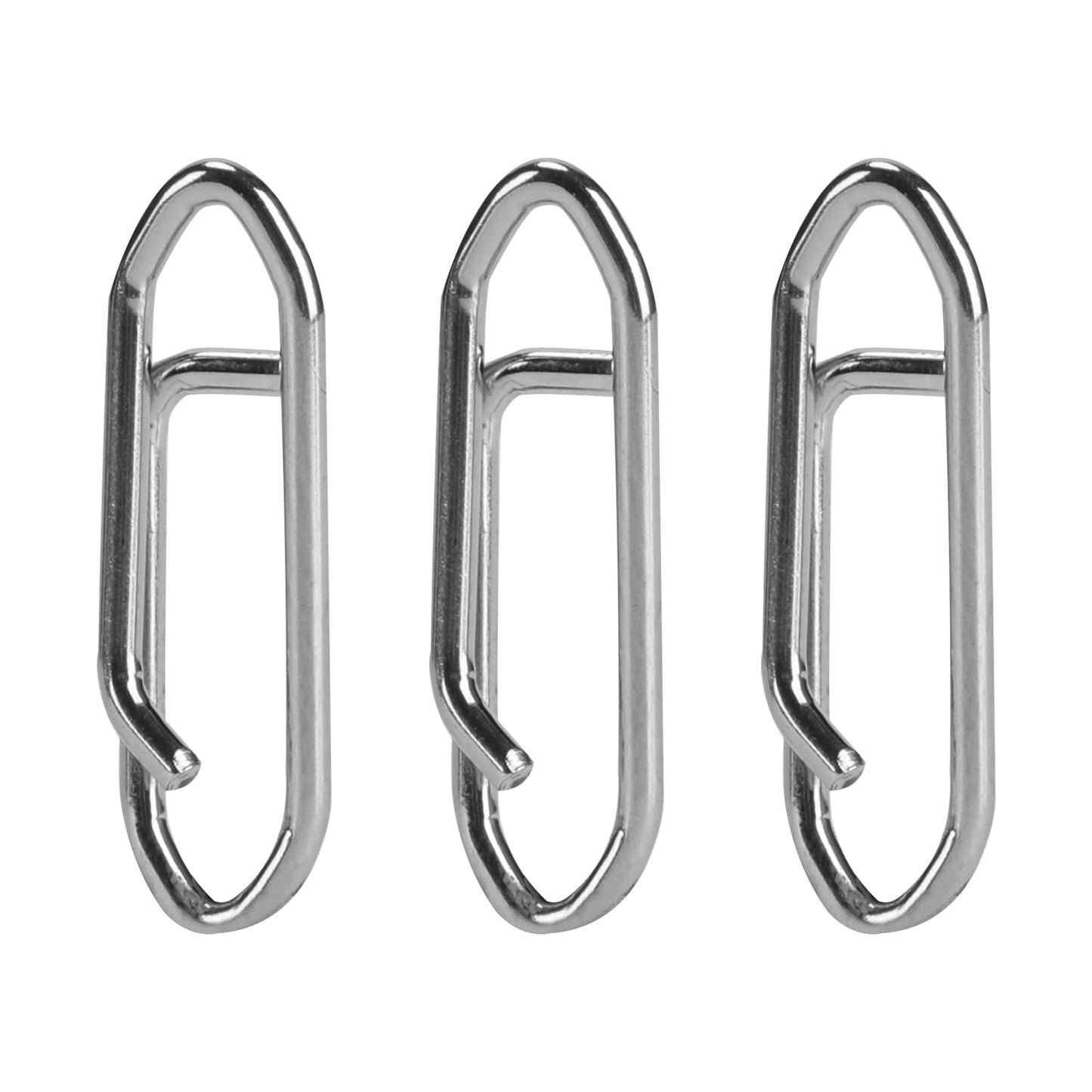 LITTMA Stainless Steel Power Clips Fast Lure Changing Fishing Snap High Strength Saltwater Fishing Tackle Swivels Snaps 25lb 50lb 75lb 125lb