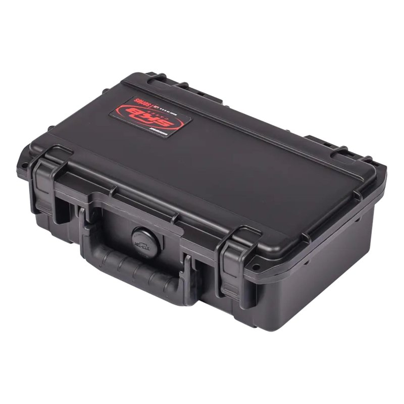 SKB iSeries 1006-3 Waterproof Compact Hard Case, Polypropylene Shell with Cubed Foam and Durable Latches for Travel Storage, Black