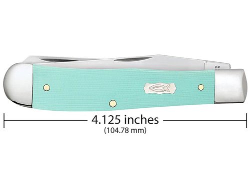 Case Cutlery CA18100: Trapper Seafoam Green