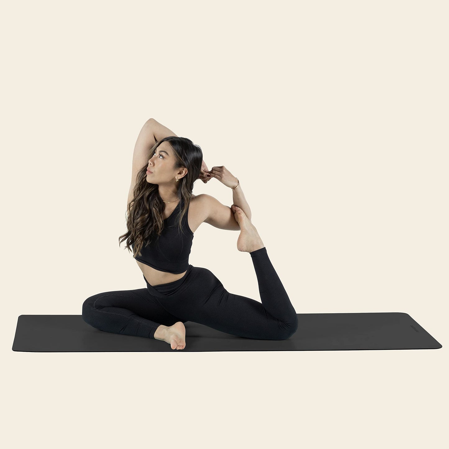 Retrospec Laguna Yoga Mat For Men & Women - Non Slip Exercise Mat, 5mm Thick With Moisture Absorbing Surface For Yoga, Pilates, Stretching, Floor & Fitness Workouts, Terracotta