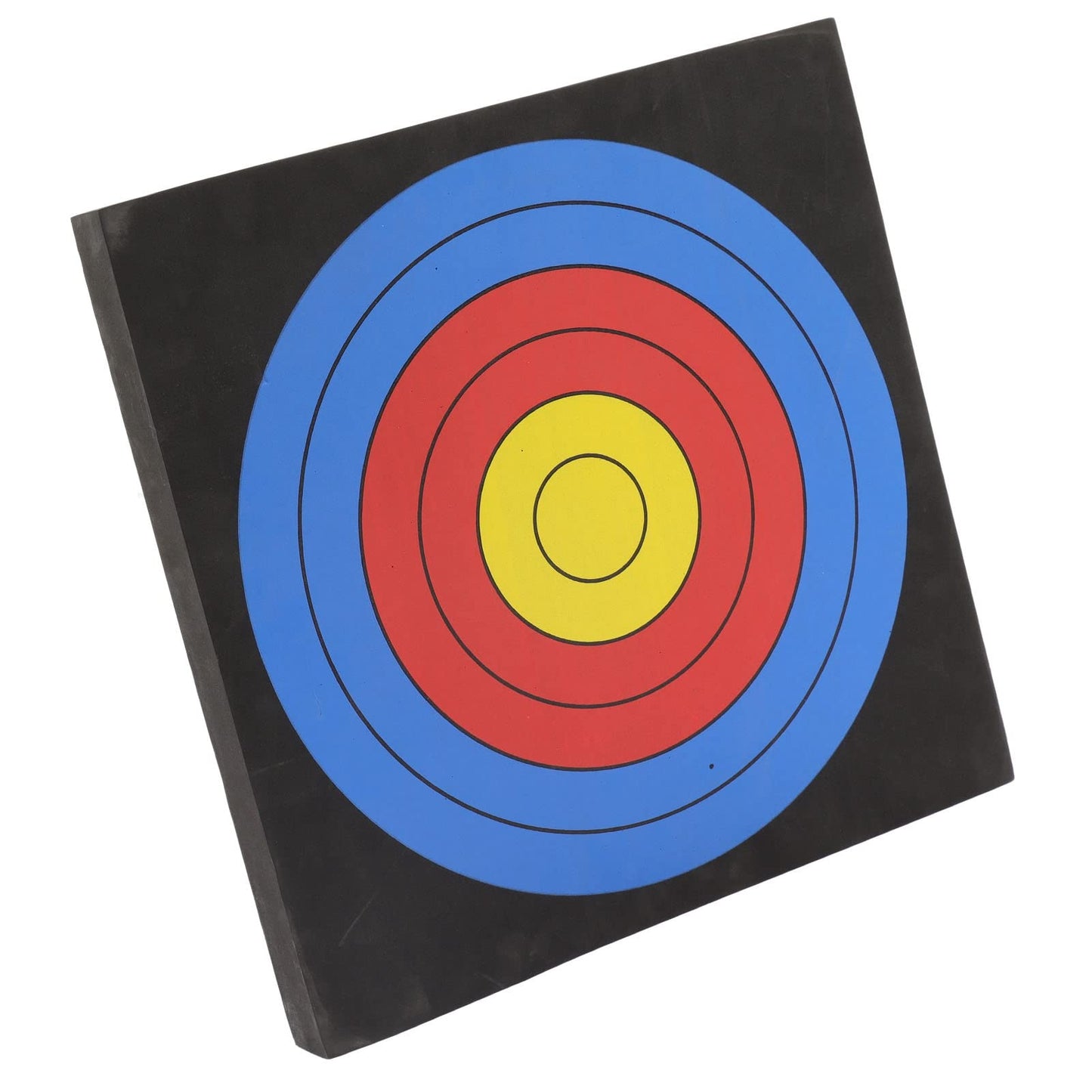 Archery Target, Durable Stackable EVA Construction Outdoor Archery Practice for Beginners Families Backyard Recreational Use