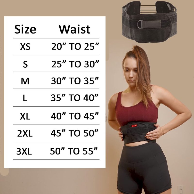 Ottobock The S.P.I.N.E. Adjustable Lower Back Brace with Pulley System - Lumbar Back Support Belt for Men and Women - Compression to Relieve Lower Back Pain & Spine Pressure, Medium