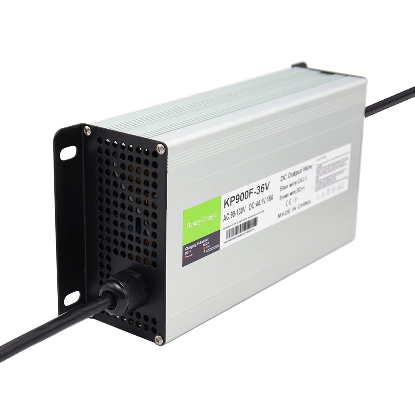 Abakoo Battery Charger 36V 18A for EZGO EZ-GO TXT 96-Up Golf Cart, with D-Plug / Powerwise Style Plug