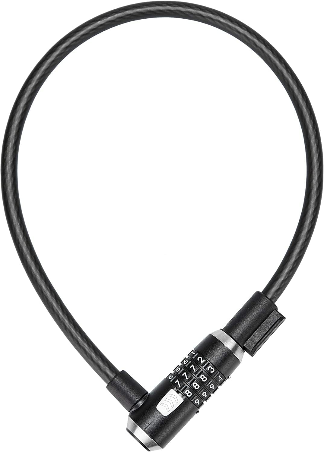 Kryptonite KryptoFlex Bike Lock Cable - Heavy Duty 12mm Thick Braided Steel | 2FT/6FT/10FT Lengths for Anti-Theft Security