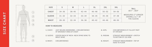 Terramar Men's Thermasilk Filament Crew (Black, Medium)