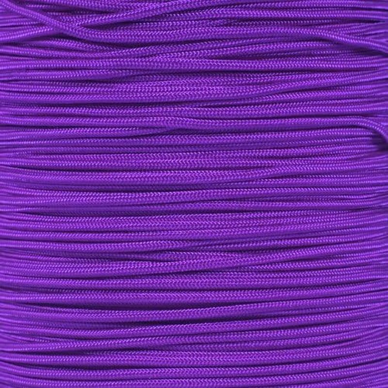 Paracord 275lb Nylon Crafting Cord - 3/32 Inch Acid Purple | 100 ft Length