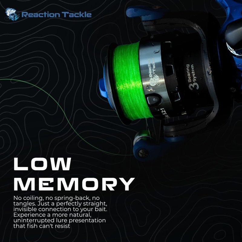 Monofilament Fishing Line - Premium Nylon, Strong & Abrasion-Resistant | Low Memory for Smooth Long Casts - Freshwater & Saltwater