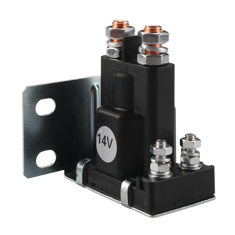 RETEPIF 14V Golf Cart Solenoid 200A 4 Terminal for 1994-Up EZGO TXT Gas，200A TXT OEM #27153-G01, 27153G01, 612813