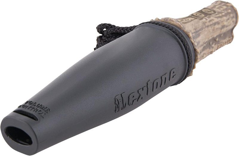 Realistic Deer Game Call - Flextone Compact Buck Collector with Volume Control for Outdoor Hunting