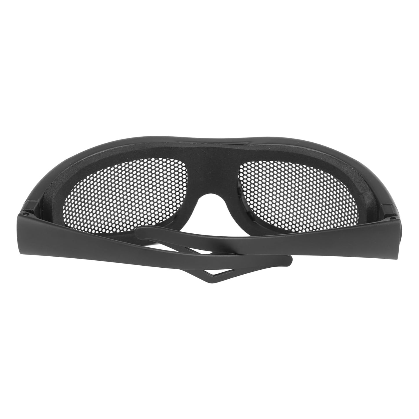Wind Goggles, Lightweight Good Toughness Multifunctional Breathable Glasses Iron Mesh Pattern for Men and Women for Outdoor Cycling