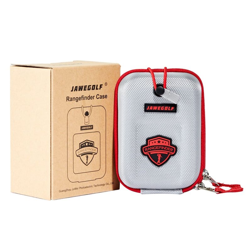 JAWEGOLF Carrying Cases Golf Rangefinder Case Bag Compatible Bushnell Callaway Or Other Laser Rangerfinder (Silver)
