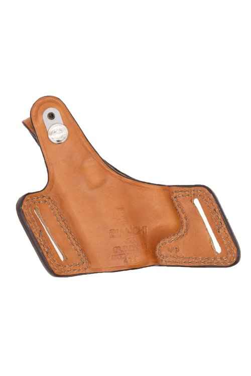 BIANCHI 5 Black Widow Belt Slide Holster, Fits H-K USP Compact, Tan, Right Hand