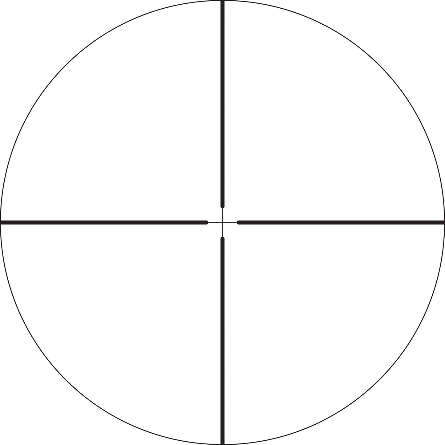 Vortex Optics CF2-31001 Crossfire II Second Focal Plane, 1-inch Tube Riflescope - V-Plex Reticle, Black, 2-7" x 32"