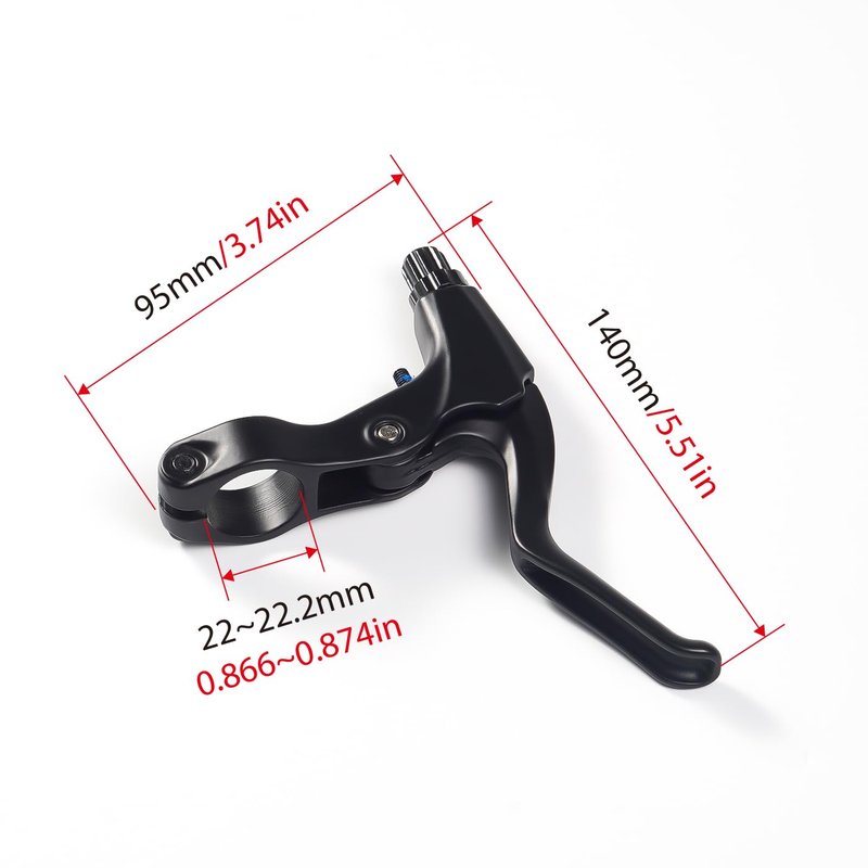 CNC Bicycle Brake Lever, Mountain Bike Handlebar Brake Lever for MTB, Black …