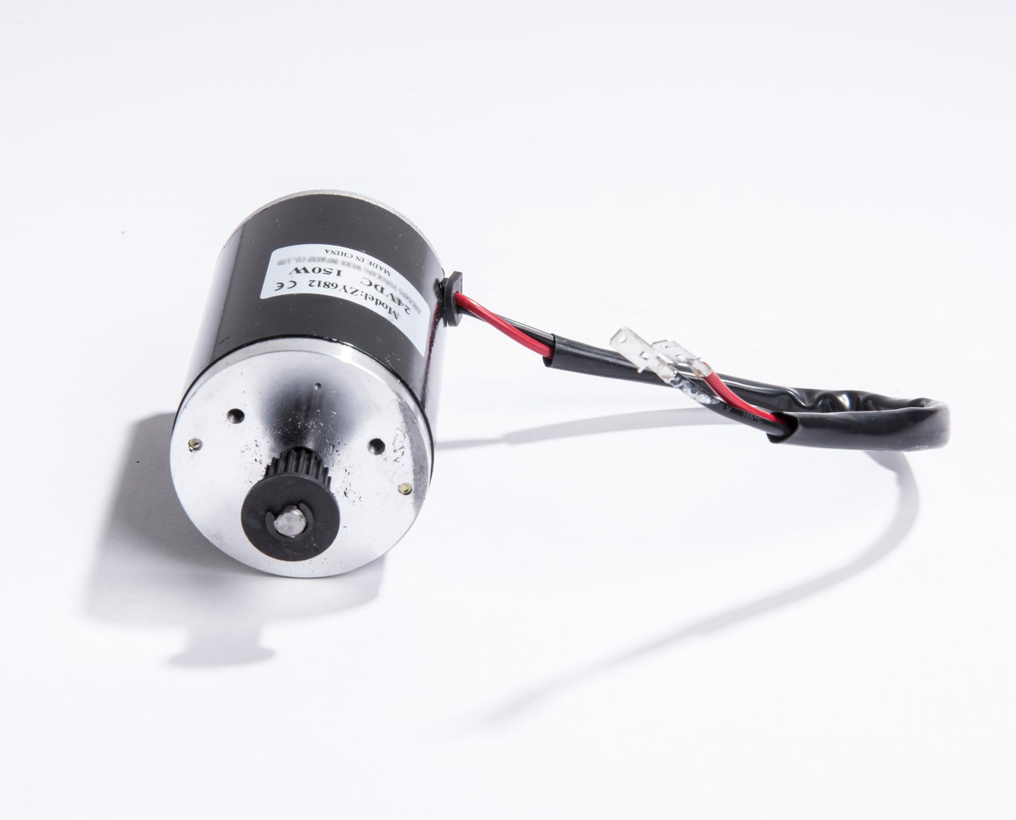 HiGear 150W Watt 24V Pulley with 19T Volt DC Brush Electric Motor Unite ZY6812 f Scootes DIY Kids Kart 150-GM150115 Works with 12V by Alfa Wheels (150W 3M Pulley 19T)