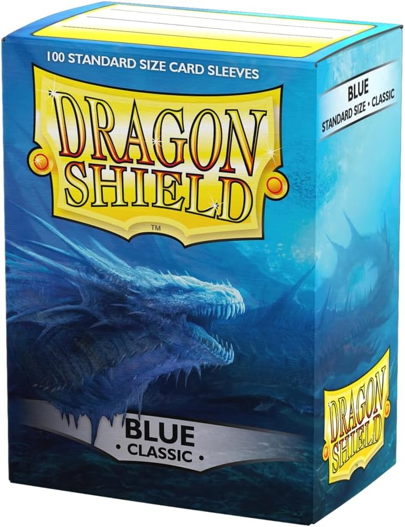 Dragon Shield Sleeves - Classic Blue Card Protectors | 100 Count