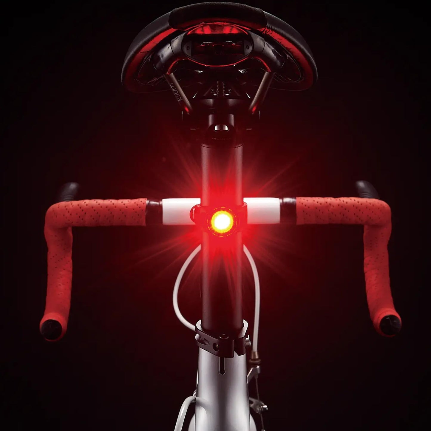 Cateye Volt 100XC / ORB Battery Bike Light Set, Black