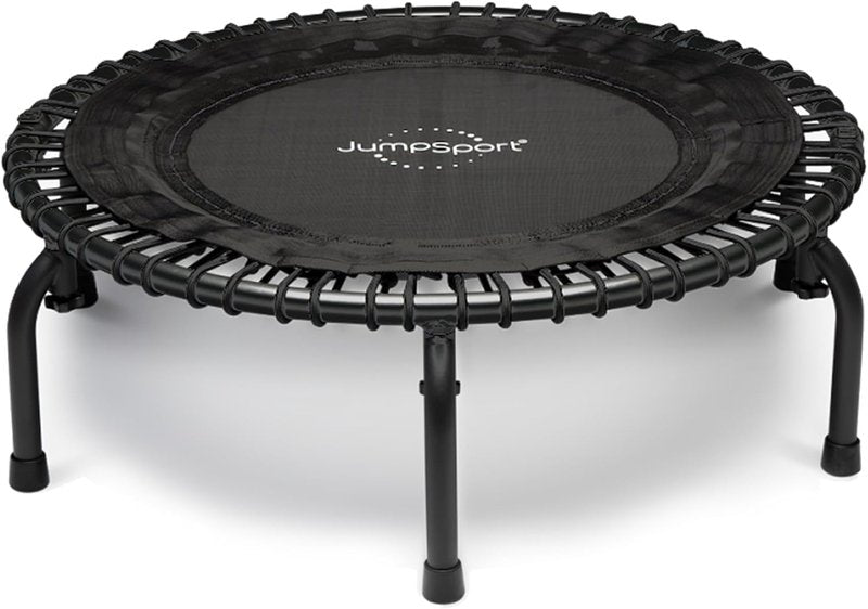 JumpSport 39" Premium Fitness Trampoline - Adjustable Bungee Rebounder for Home Workouts | 275 lb Weight Capacity