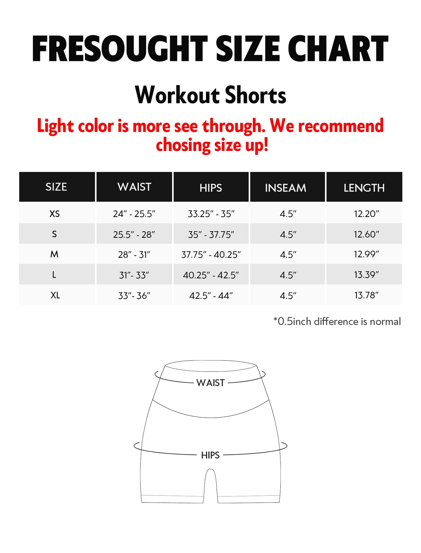 FRESOUGHT Gym Shorts Tummy Control Biker Workout Athletic Sports Fitness Shorts Wine Red Coffee L