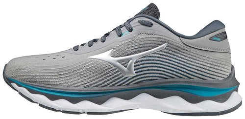 Mizuno Women's Wave Sky 5 Running Shoe, Griffin, 6 Wide