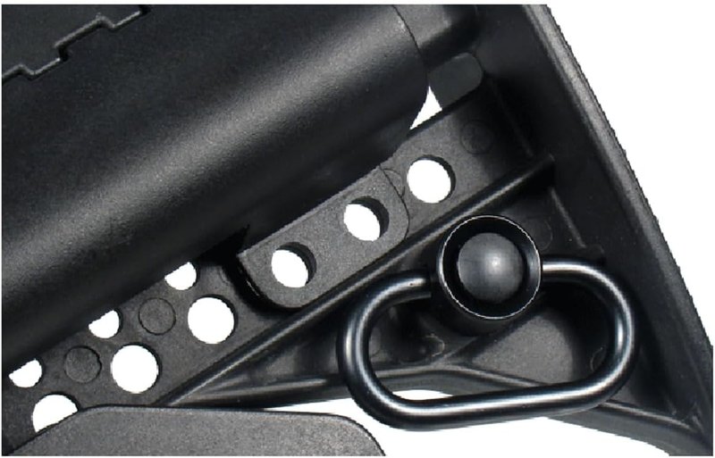 UTG Heavy Duty QD Sling Swivel - 1.38-Inch Loop for Enhanced Stability
