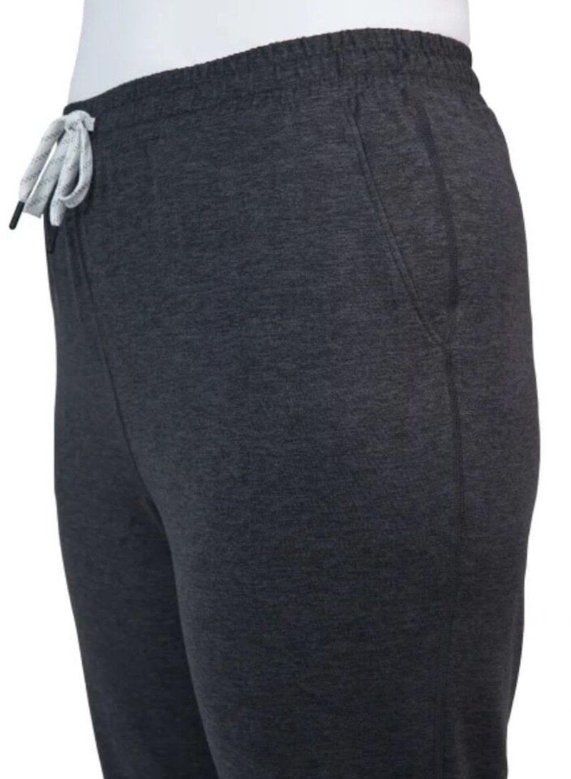 KIRKLAND Signature Women's Moisture Wicking Lightweight Jogger Pant with Pockets (US, Alpha, Large, Regular, Regular, Noir (Black))