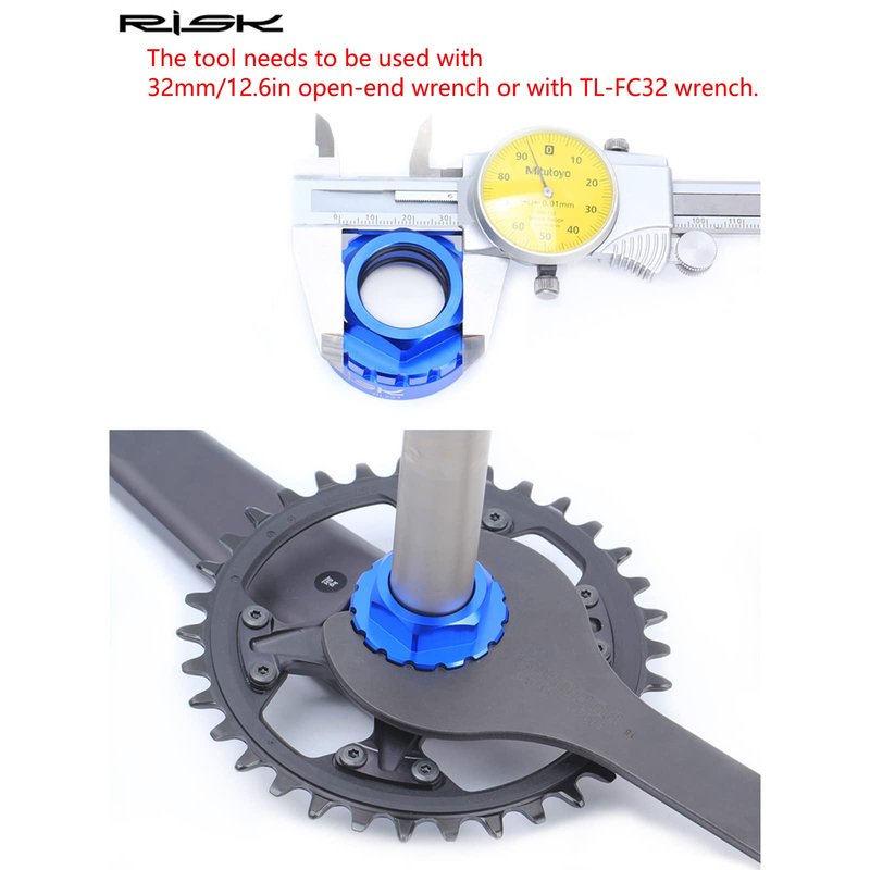 SONZUIA 12 Speed Bicycle Chainrings Lock Ring Removal Tool, Bike Direct Mount Lockring Tool for Shimano XTR 9120, M9100, M7100, XT 8100, XT SLX Mountain Bike Road