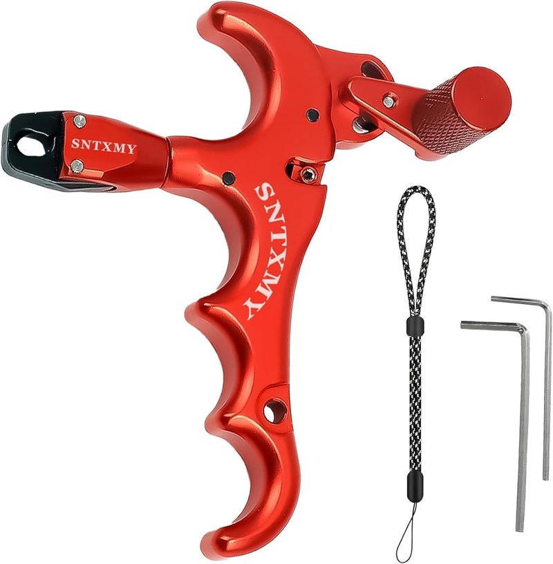 Bow Release for Compound Bow - 360° Rotatable Thumb Trigger for Precision Archery