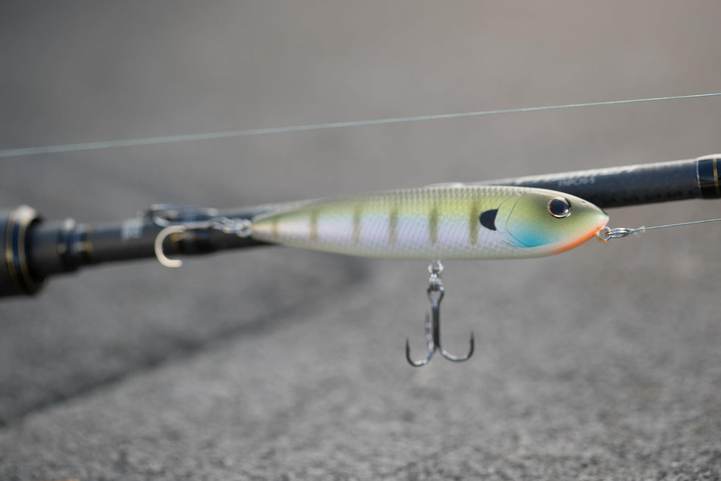 Berkley Choppo Topwater Fishing Lure, Bone, Size 120, Cupped Propeller Tail for Balance of Sound and Spray, Equipped with Sharp Fusion19TM Hook