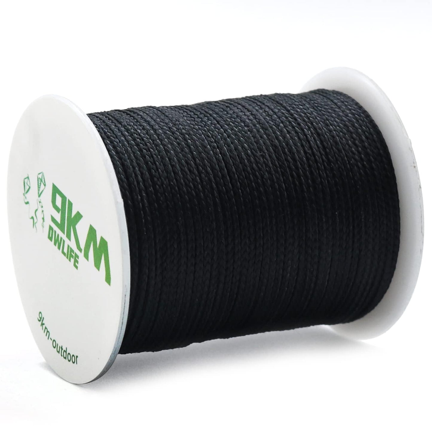 9KM DWLIFE Kevlar Cord– High Tensile Strength Kevlar Thread, 50–1500lb Flame-Resistant String for Fishing, Kite Line, Wind Chimes, Camping & Outdoor Survival Rope