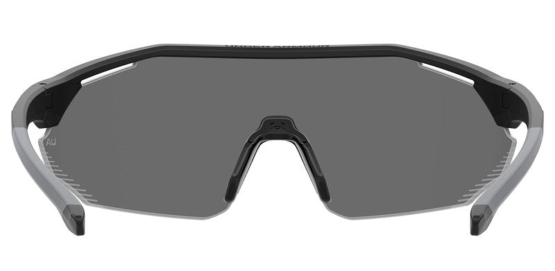 Under Armour 0011S UA Force 2 Wrap Sunglasses, Matte Black Frame w/ Gray Lenses