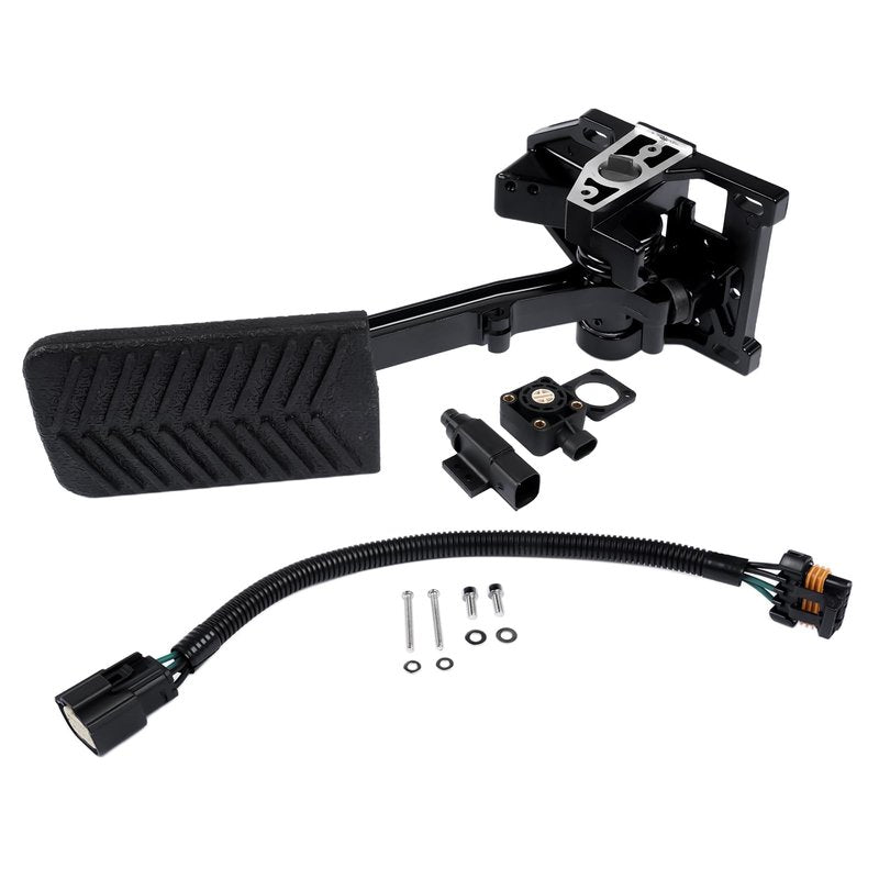 Lamerto 604692 Accelerator Pedal Box Assembly Replacement for EZGO RXV & 2Five Electric Golf Cart,Accelerator Pedal Assembly with Adapter Wiring Cable # 610315 671889 638180 613109 613143