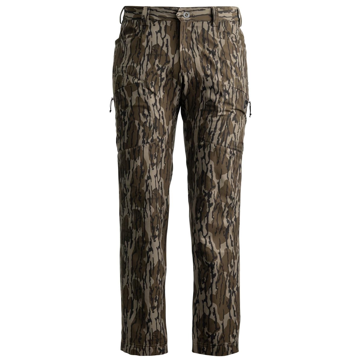 BLOCKER OUTDOORS Finisher Lightweight Turkey Hunting Pants – Silent, Scent-Control, Stretch-Fit Camo Pants for Mobility & All-Season Comfort (MO Bottomland Original, 36 REG)