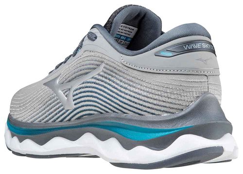 Mizuno Women's Wave Sky 5 Running Shoe, Griffin, 6 Wide