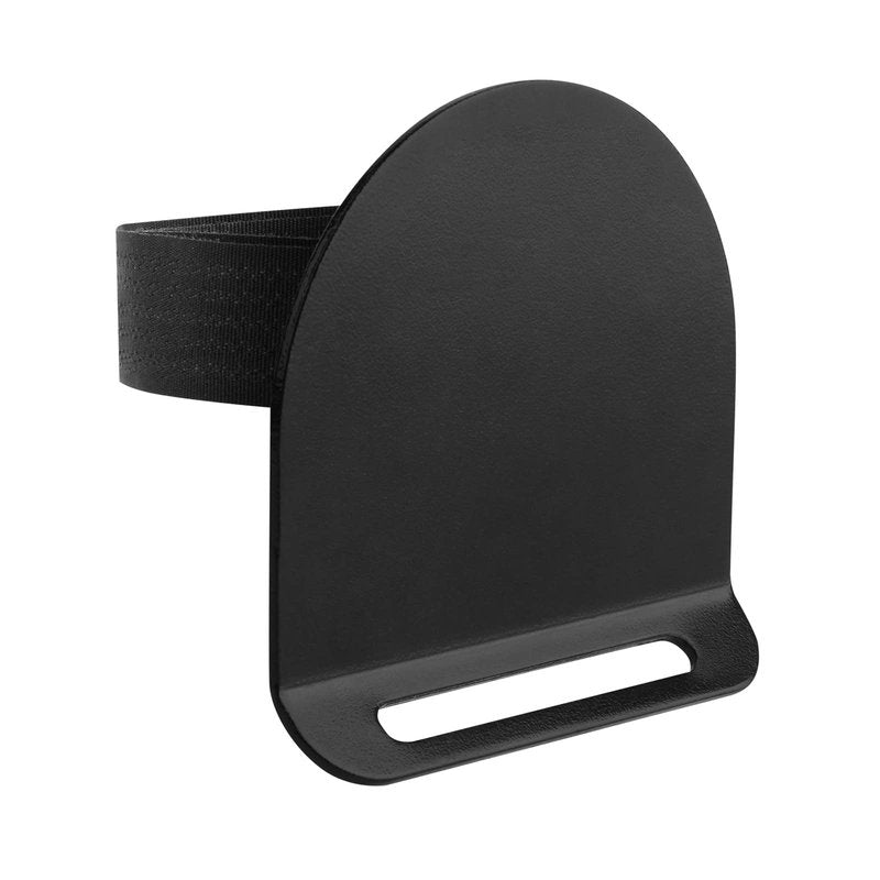 Xxerciz Golf Bag Metal Landing Pad for Magnetic Golf Accessories and Gears Like Magnetic Rangefinder, Magnetic Golf Towels Strap Clip Golf Bag Accessories with Two Hook and Loop Straps