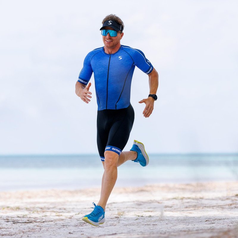 Men's Pro Short Sleeve Triathlon Tri Suit - High-Performance, Comfortable Fit | Ideal for Racing