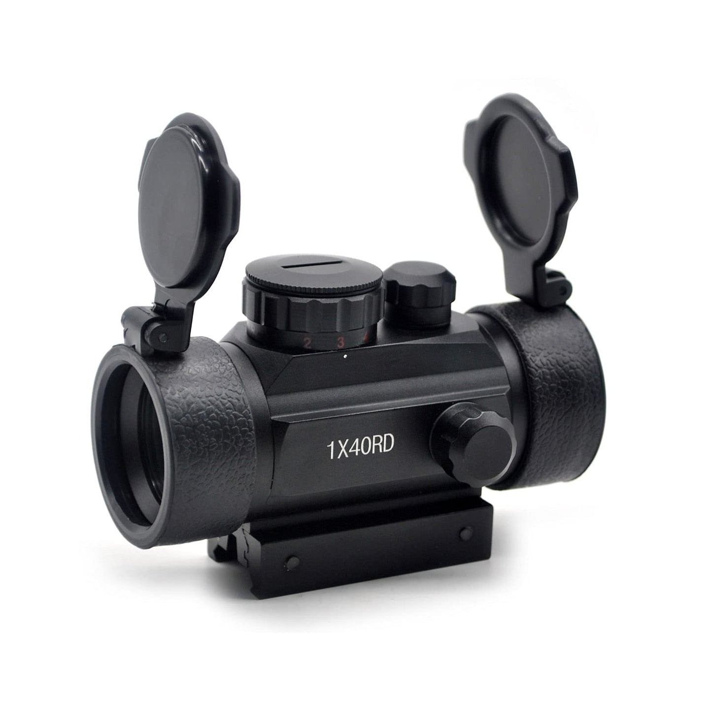 GOODTAC Red Green Dot Tactical Reflex Sight 1x40 5 MOA with 20mm Picatinny Mount Rail