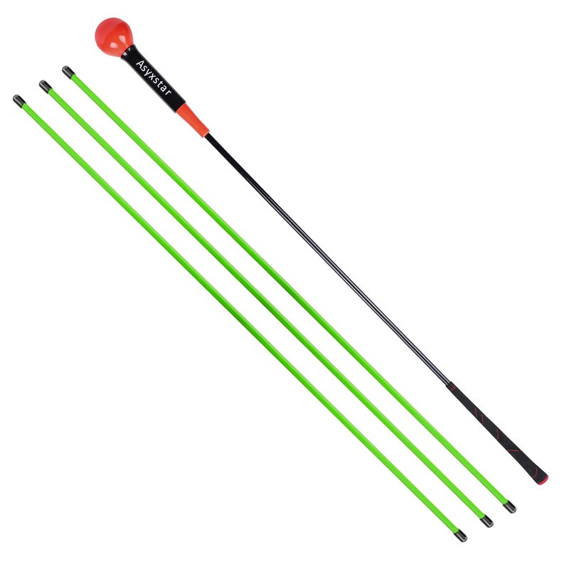 Asyxstar Golf Swing Trainer Aid - Power Flex Golf Swing Training aid for Strength and Tempo Golf Swing Speed Trainer Golf Training aid Golf Warm up Stick