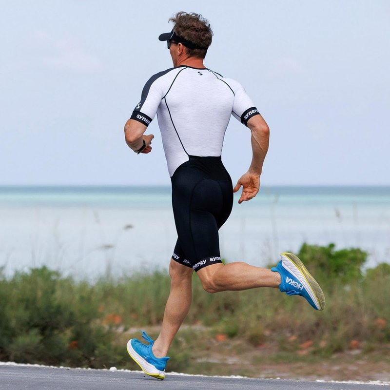 Men's Pro Short Sleeve Triathlon Tri Suit - High-Performance, Comfortable Fit | Ideal for Racing