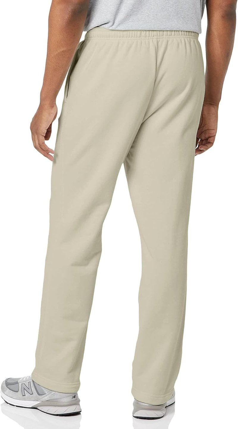 Men's Relaxed Straight Leg Fleece Sweatpants - Comfortable Fit | Big & Tall Sizes Available