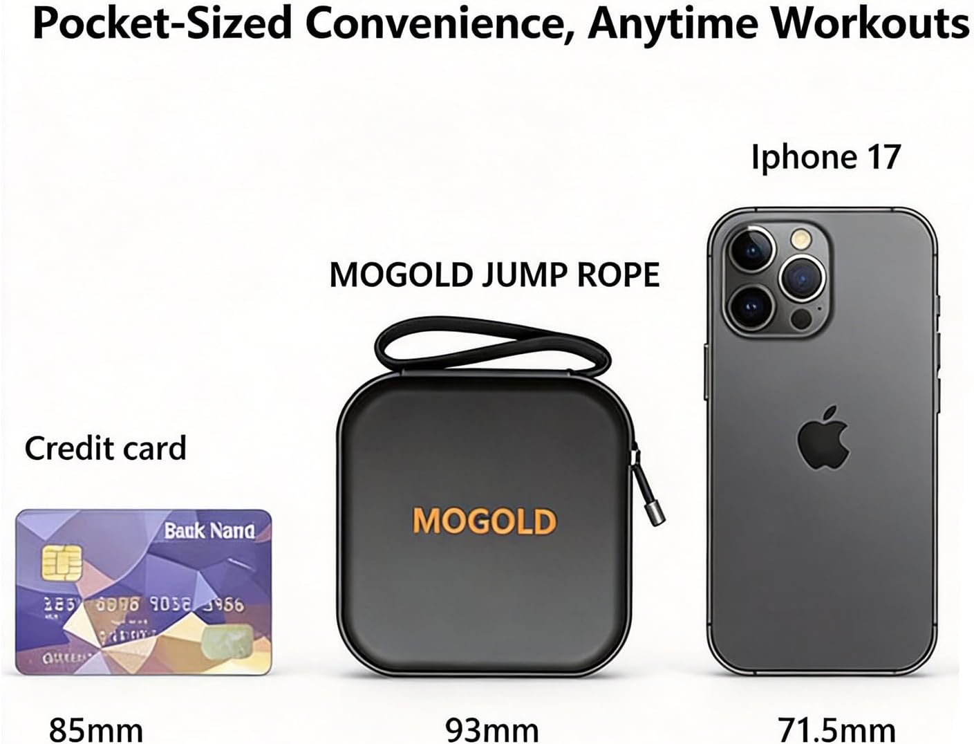 Retractable Jump Rope - Adjustable No-Tool Design | Tangle-Free Steel Cable for Travel & Gym Use