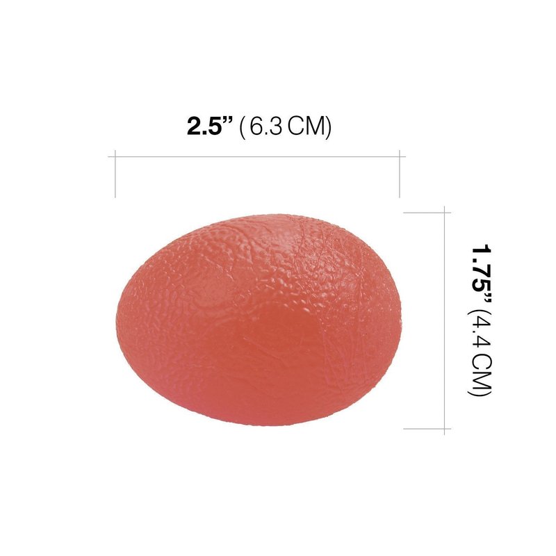 The Friendly Swede Stress Balls for Adults — 3 Squeeze Balls for Hand Therapy, Stress Relief & Hand Strength - Exercise for Grip Strength with 3 Resistance Levels - Egg-Shaped & Skin-Safe