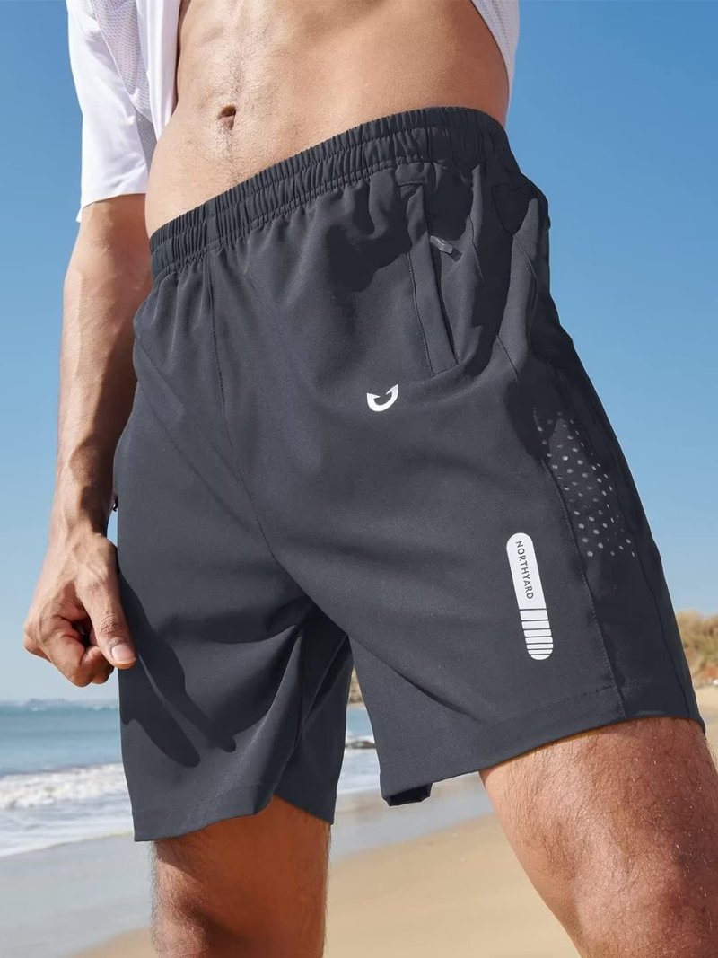 Men's Athletic Running Shorts - Quick Dry Lightweight Gym Workout Shorts | 5"/7"/9" Options
