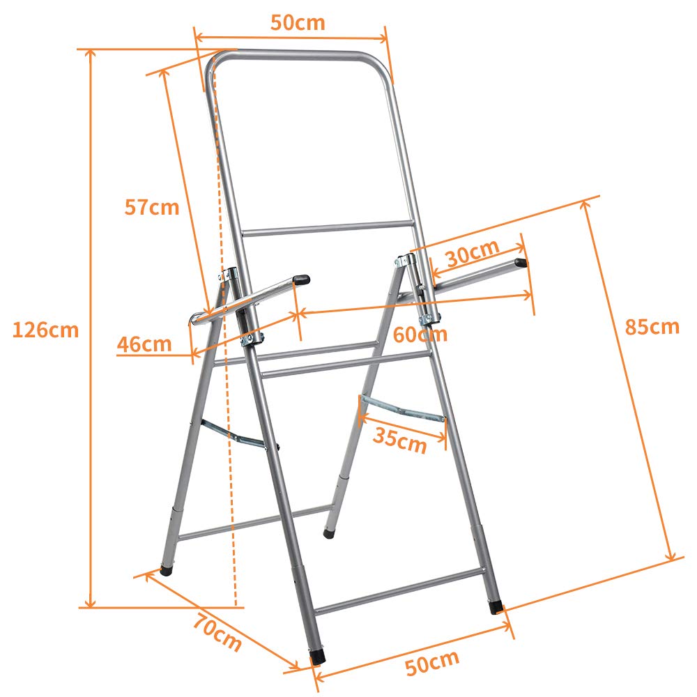 TOPARCHERY Archery Target Stand for Bag Targets EVA Foam Targets Adjustable Portable Target Stand for Outdoor Practices Multi-application Archery Backstop