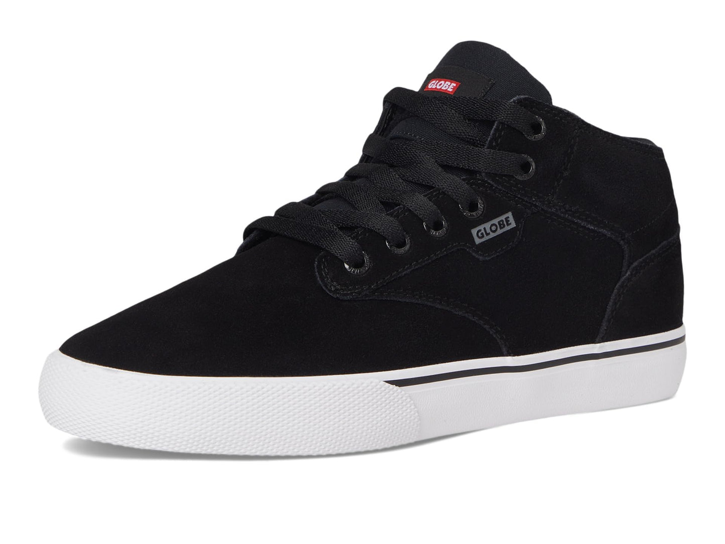Globe Men's Motley Mid Black/White/Gum 10.5 Medium