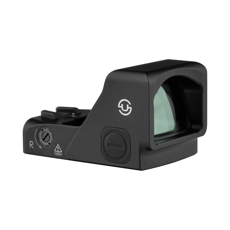 ZULISY Oak 3 MOA Green Dot Sight – for RMR/407C Footprint EDC Pistol, 1x24mm Full Size Open Reflex Optic, Shake to Awake, Waterproof & Shockproof, with Low Picatinny Tactical Hunting Mount