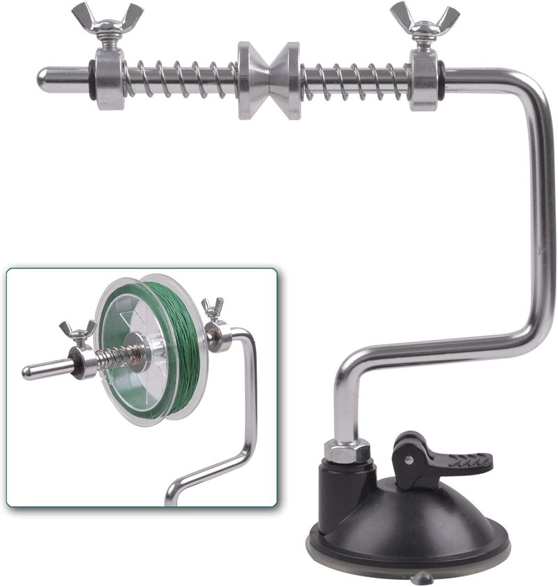 Fishing Line Spooler Winder - Adjustable Spooling Station for Spinning & Casting Reels | Durable Design
