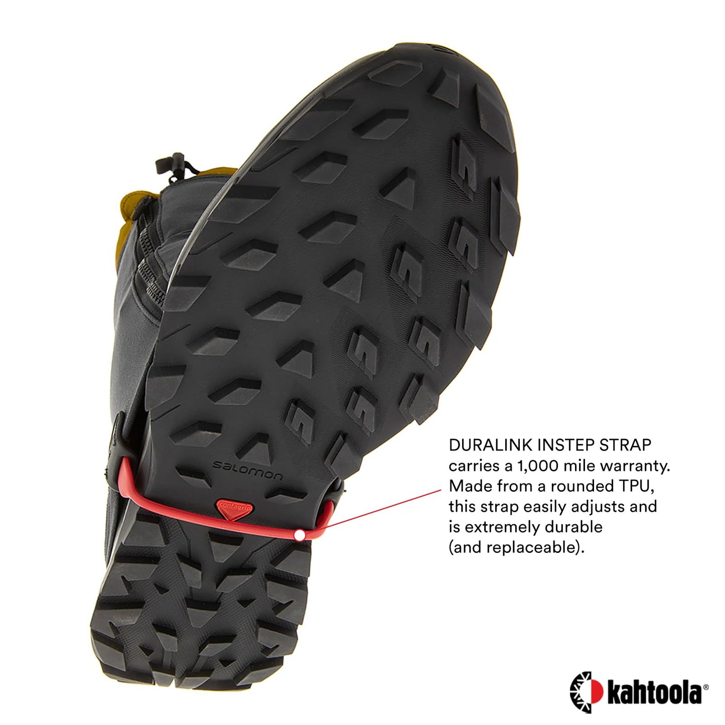 Kahtoola RENAgaiter Mid Gaiters for Hiking, Trail Running & Mud - Evergreen - X-Small